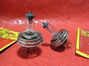 USED BOSCH Halogen Super Bulb ボッシュ ハロゲン スーパーバルブ H4E ヨーロッパ球 2個セット 競技用 100/90W