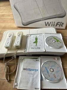 バランWiiスボード Wii本体　　Wiiソフト付き　　現状品