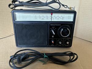 ナショナル パナソニックBCLラジオRF-1105