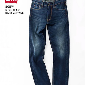 新品タグ付き14300円を/Levi'sプレミアム■ジップフライ505 REGULAR大きいサイズ005051556/36■在庫限り■の画像1