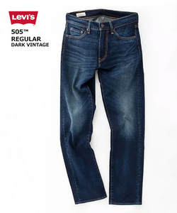 新品タグ付き14300円を/Levi'sプレミアム■ジップフライ505 REGULAR大きいサイズ005051556/36■在庫限り■