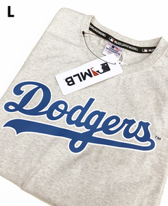 ** limitation ** tag equipped /MLB official Los Angeles Los Angeles *dodgersdoja-s large . sho flat deco pin short sleeves T-shirt LG/L# stock limit #