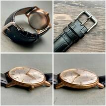 【動作品】セイコー クラウン アンティーク 腕時計 1963年 手巻き メンズ 昭和38年 SEIKO Crown ケース径36㎜ ビンテージ ウォッチ 男性_画像4
