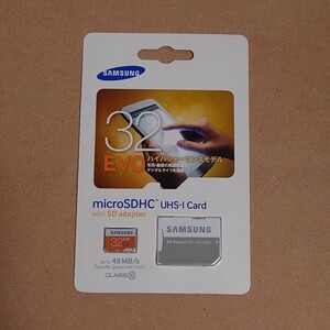 SAMSUNG EVO microSDカード microSDHC 32GB