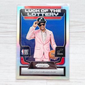 2023-24 PANINI PRIZM LUCK OF THE LOTTERY SILVER TAYLOR HENDRICKS
