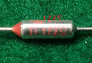  temperature fuse 172*Cpe let type temperature fuse 250V10A total length approximately 64mm postage nationwide equal ordinary mai 63 jpy 