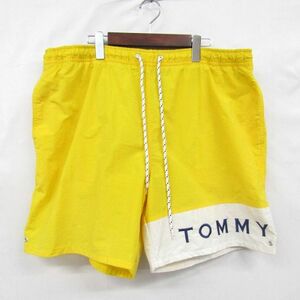 サイズ XL TOMMY HILFIGER バギー ショーツ スイムパンツ 3ポケット 刺繍ロゴ トミー ヒルフィガー 古着 ビンテージ 4A2206