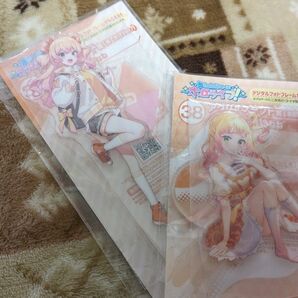 hololiveくじ～ホロライフ!～　桃鈴ねね　アクリルスタンド おでかけVer お部屋Ver　二種