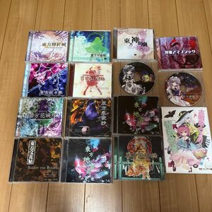 東方Project 14本+1本 PCゲーム 上海アリス幻樂団 黄昏フロンティア 同人ゲーム セット