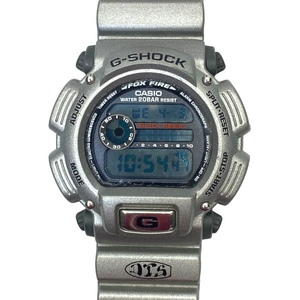 【稼働品】 CASIO カシオ G-SHOCK ジーショック DW9000 クォーツ 腕時計 ドッグタウン コラボモデル 2039 ラバー グレー