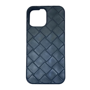 BOTTEGA VENETA ボッテガヴェネタ iPhone13 iPhone14 ケース スマホケース 携帯ケース ラバー イントレチャート 小物 ブラック 黒