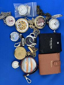  pocket watch quartz hand winding etc. 11 point summarize junk control number 4-A88