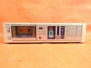 d★713 Aurex オウレックス STEREO CASSETTE DECK PC-G5AD Size:約 幅42×高さ1１×奥行25.5cm★ジャンク扱い★/140