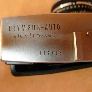 d★526 OLYMPUS-AUTO electro-set（Olympus G.Zuiko 1.8/4.2cm）高級カメラ フィルムカメラ レンジファインダ―/60の画像4