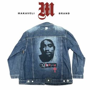 【MAKAVELI】2PAC DENIM TRUCKER JACKET