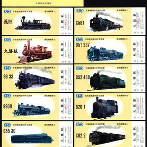 S55 北海道鉄道100年記念展記念入場券 8セット （238ｇ）の画像2