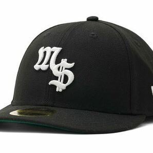 ★新品同様品★激レア☆NEW ERA x MFC STORE LP 59FIFTY M$ FLAME BALL CAP ブラック 7 1/4（57.7㎝）の画像2