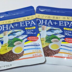 DHA＋EPA 亜麻仁油 エゴマ油配合 60粒