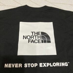 ノースフェイス ロンt ロングスリーブ バックスクエアロゴティー （メンズＬ） THE NORTH FACE 長袖 ブラック 黒 Tシャツ の画像2