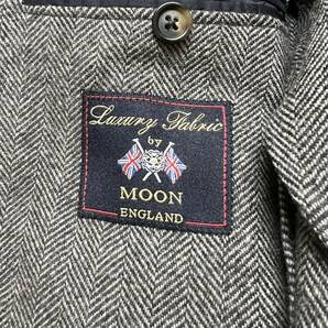 M3657 BrooksBrothers ブルックスブラザーズ テーラードジャケット サイズUSA37S UK37 EU47 MOON 本切羽 キッスボタン イタリア製の画像5