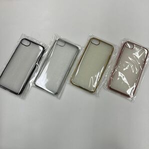 iPhone 7、8、SE2、SE3 用ケース　ピンク・ゴールド・シルバー・ブラック （１個の価格です）新品未開封