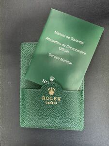 ROLEX SA 保証書冊子入りカードケース　D(60サイズ)