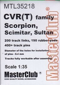  master Club MTL-35218 1/35 CVR(T) Family, Scorpion / some stains ta-/ monkey tongue initial model for . obi 