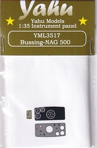 ヤフーモデル YML3517 1/35 ビュッシング NAG 500 計器盤 （IBG用）