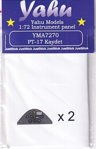  Yahoo! model YMA7270 1/72 stereo a man PT-17 meter record ( Revell for )