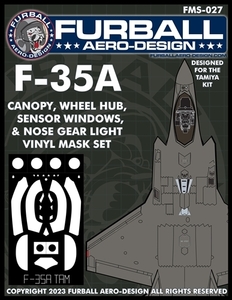 ファーボール FMS-027 1/48 F-35A ビニールマスクセット(タミヤ用）
