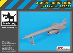 ブラックドッグ A72033 1/72 AGM- 28 ハウンド ドッグ