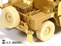 ET MODEL 1/35 ER35-015 アメリカ陸軍 ハンヴィー 自重変形ロードホイール(ブロンコ用）_画像5