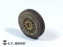 ET MODEL 1/35 ER35-029 ディフェンダーXD W.M.I.K 自重変形ロードホイールタイプ3(ホビーボス Kit用）_画像3