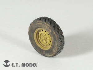 ET MODEL 1/35 ER35-019 ディフェンダーXD W.M.I.K 自重変形ロードホイール(G90)タイプ1(ホビーボス 82446用）