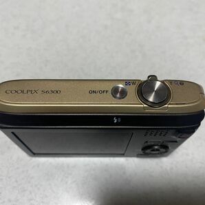 1円スタート Nikon COOLPIX S6300 コンパクトデジタルカメラ ニコン クールピクス デジカメ エレガントゴールドの画像5