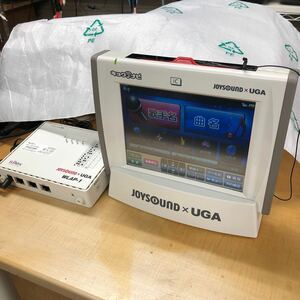 JOYSOUND×UGA エクシング 　キョクナビ JR-300 充電器 アクセスポイント　WLAP-1セットジョイサウンド キョクナビ充電器セット 