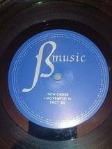 New Order/MOVEMENT/ニュー・オーダー/ムーブメント/英国盤/UK オリジナル/LP/FACT 50/TOWN HOUSE刻印/Factory Records_画像4