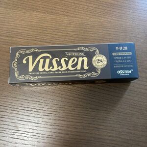 VUSSEN 28 ビューセン 歯磨き粉 デンタルケア 80g ホワイトニング WHITENING 韓国