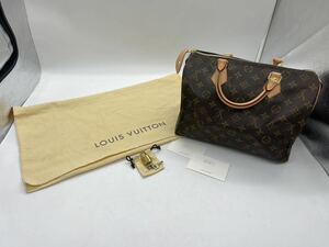 未使用品☆LOUIS VUITTON モノグラム スピーディ 30 MB4113 ハンドバッグ ボストン バッグ レディース　HM019