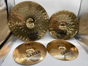 SABIAN/ обслуживание Anne SABIAN PRO хай-хет тарелка авария тарелки ride тарелки 4 шт. комплект FM019