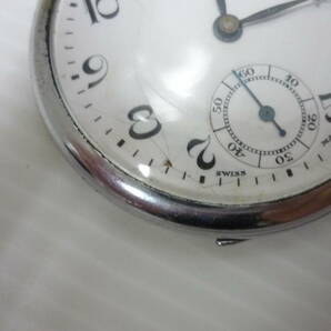 480 中古 懐中時計 ENICAR CHRONOMETER 手巻き 動作品 エニカの画像8