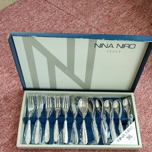 【新品未使用品】ニーナニーロ　ティータイム　カトラリーセット　NINA NIRO ITALY