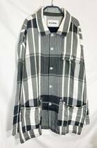 【美品　定価19800円】NOMA t.d./ノーマ ティーディー　シャツブルゾン　長袖シャツ　ロングスリーブシャツ　shirt blouson 羽織り_画像3