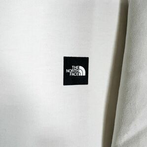 THE NORTH FACE Small Box Logo Tee Mサイズ 半袖 ホワイト 白 カットソー White アウトドアブランド Tシャツ Tee スモールロゴの画像4