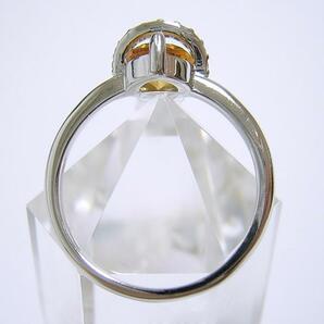『天然シトリン』 デザインリング 指輪 黄水晶の画像4