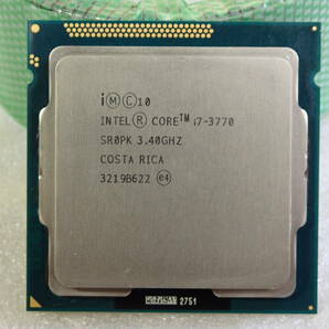 Intel Core i7-3770 3.40GHz CPU 第3世代 LGA1155 CPUのみ 動作確認済み#BB0757の画像1