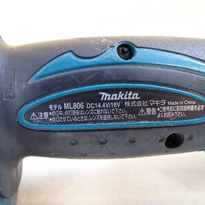 純正 makita マキタ ML806 DC14.4V/18V 充電式LEDワークライト 動作確認済み#BB01048の画像7