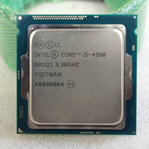 CPU Intel Core i5 4590 3.3GHz 4コア4スレッド Haswell PCパーツ インテル 動作確認済み#BB01313の画像1