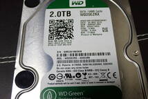 WESTERN DIGITAL 3.5インチ内蔵HDD 2TB SATA6.0Gb/s 5400rpm 64MB WD20EZRX フォーマット確認のみ#BB02400_画像6