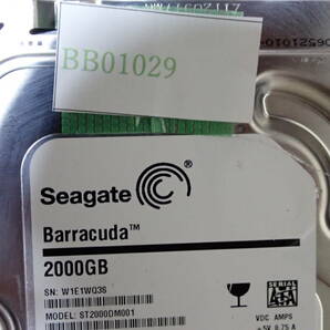 SEAGATE SATA HDD 2TB ST2000DM001 3.5 SerialATA フォーマット確認のみ#BB01029の画像7